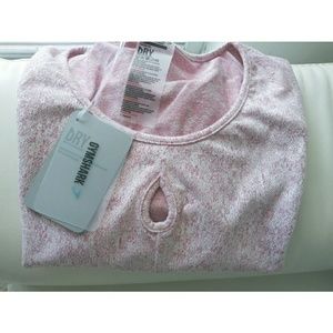 Gymshark Fleur Texture Long Sleeve Crop Top